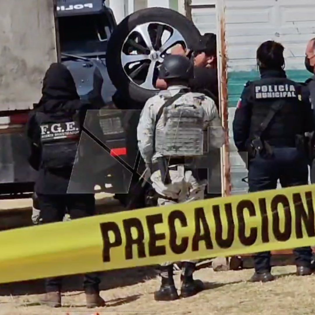 Operativo por Robo de Autopartes de Alta Gama en Barranca Honda, San Pablo Xochimehuacan