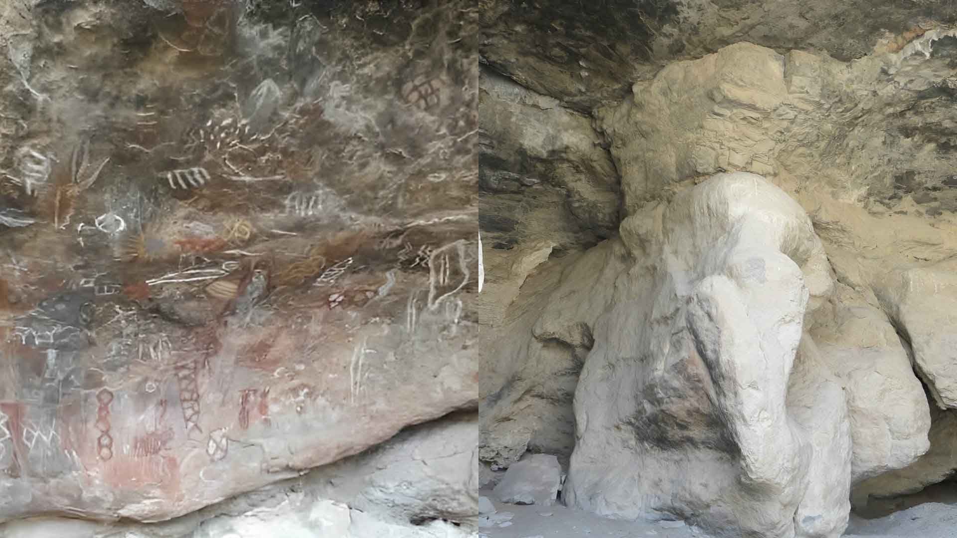 Saqueadores Destruyen y Roban Pintura Rupestre en Cuatro Ciénegas