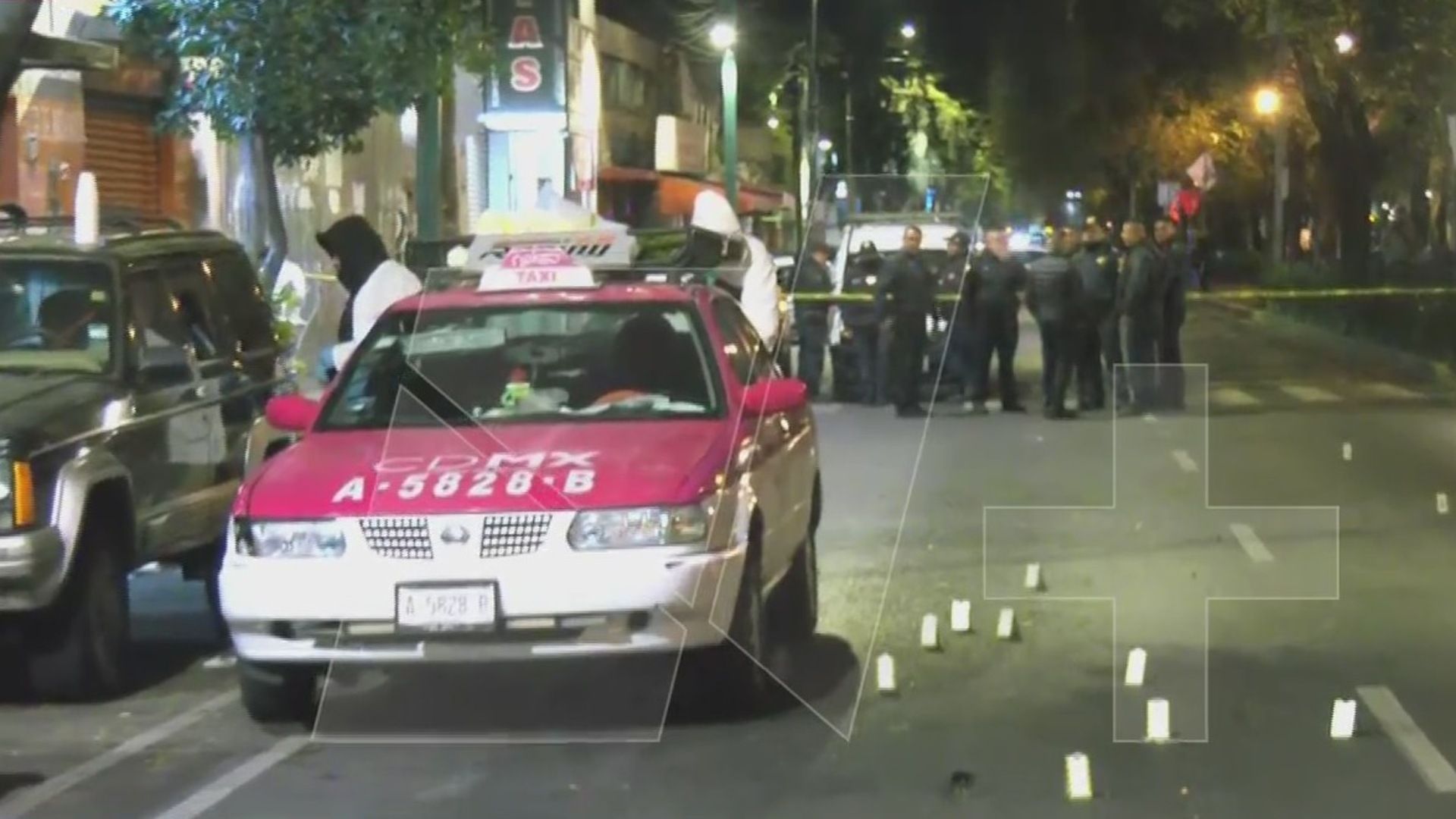 Ataque contra taxista en calzada Legaria, CDMX