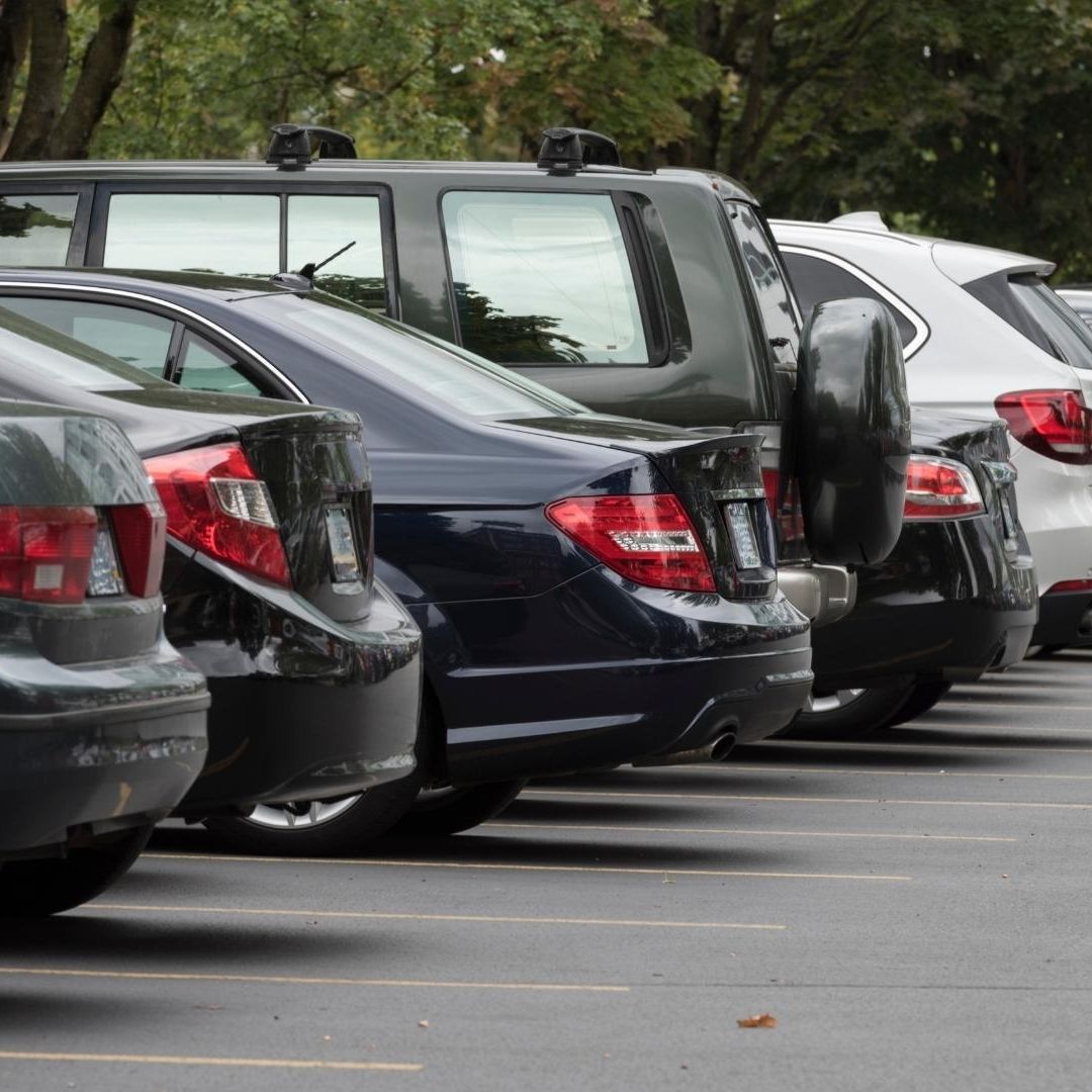 coches estacionados