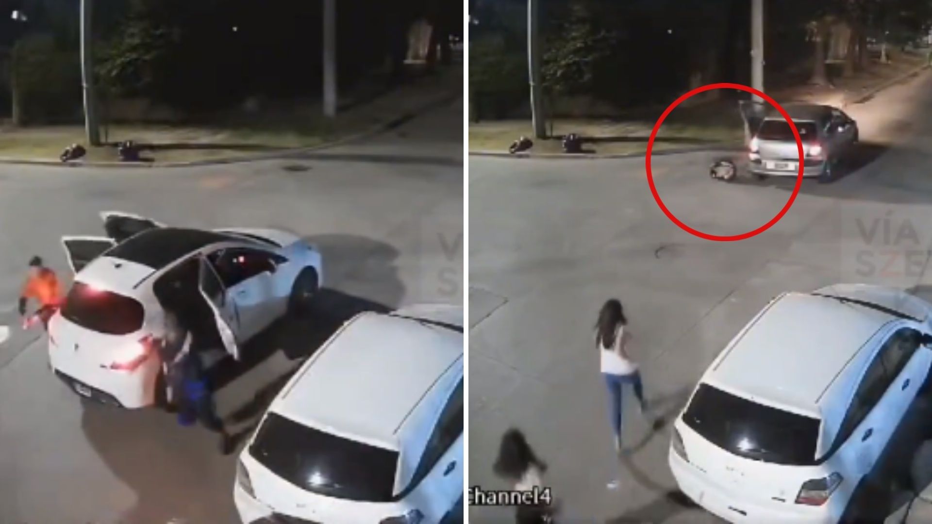 Video: Sujetos Roban Auto Con Bebé a Bordo y lo Tiran en la Calle