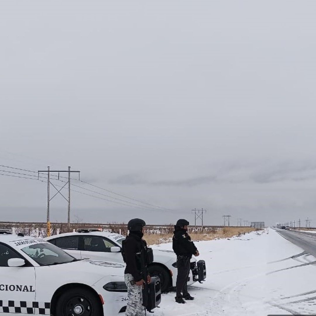 Cierran Parcialmente Carreteras en Chihuahua por Caída Nieve