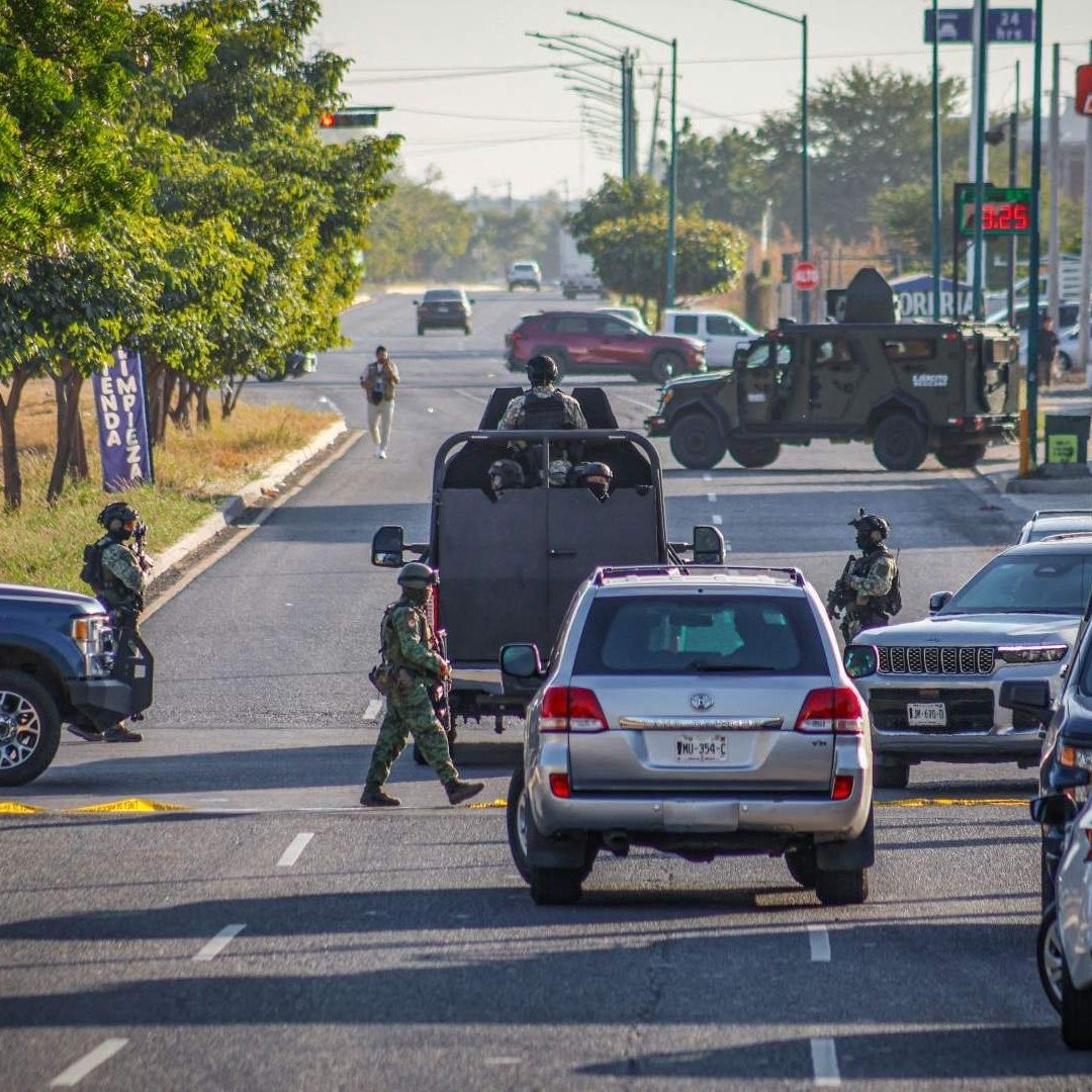 Operativo de seguridad en Culiacán, Sinaloa