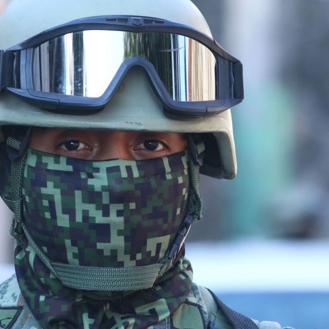 Militares llegaron hoy, 5 de enero de 2024, a Tabascos