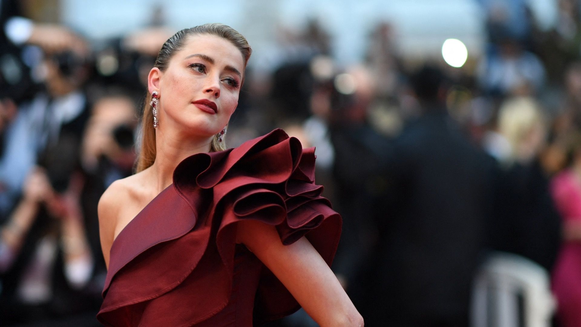 Amber Heard en Cannes en 2019