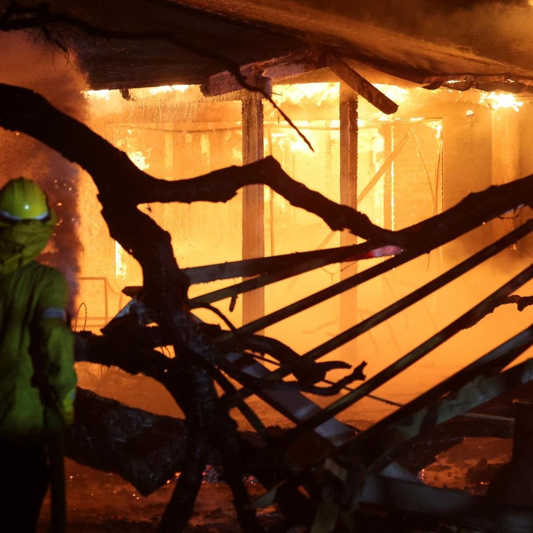 Video Incendio California: Momento Fuego Consume Edificio en Los Ángeles