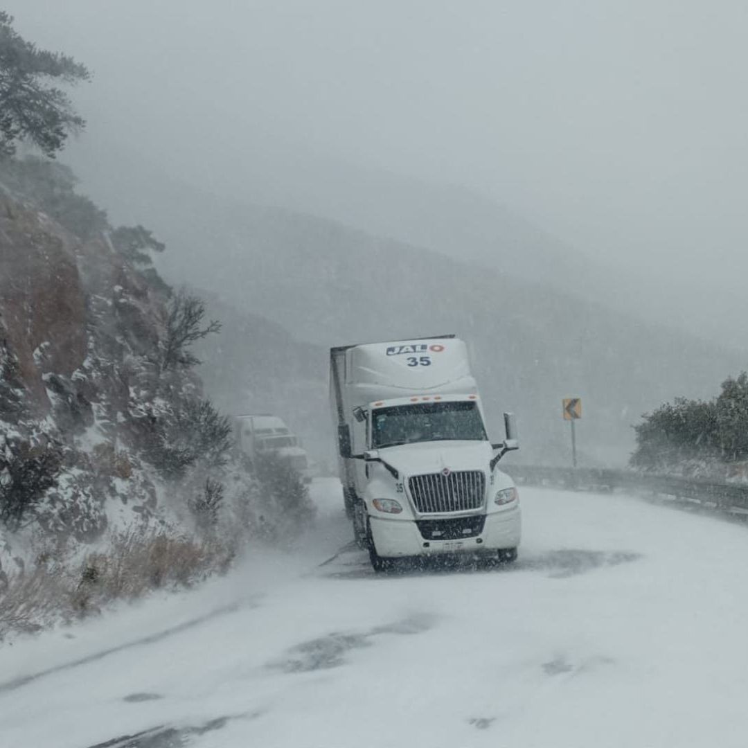 Estas Carreteras Están Cerradas por Primera Nevada en Sonora Hoy 8 de Enero 2025