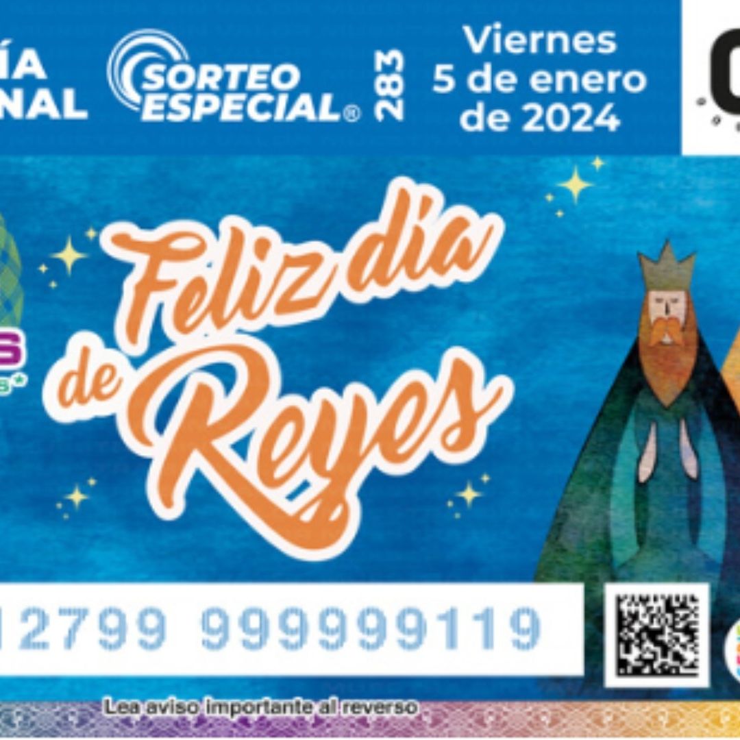 Lotería Nacional: Número Ganador del Sorteo Especial 283 de Reyes Magos, Hoy 5 de Enero de 2024