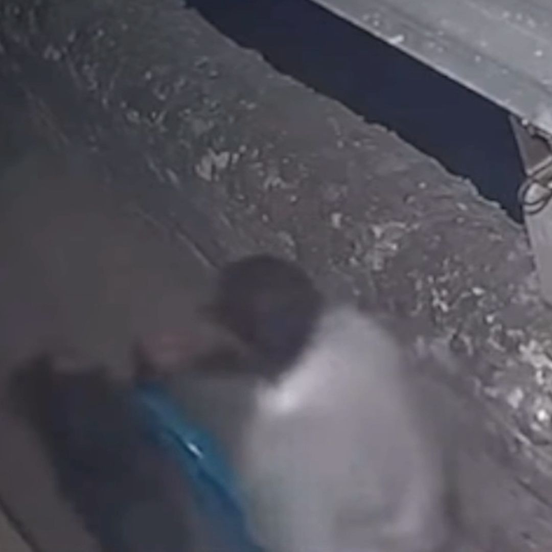 VIDEO Graban a Hombre Robando lo que Dejaron los Reyes Magos en una Casa en Guanajuato
