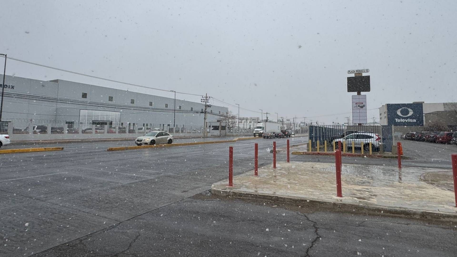 Se Registra Nevada en Ciudad Juárez Hoy 9 de Enero del 2025