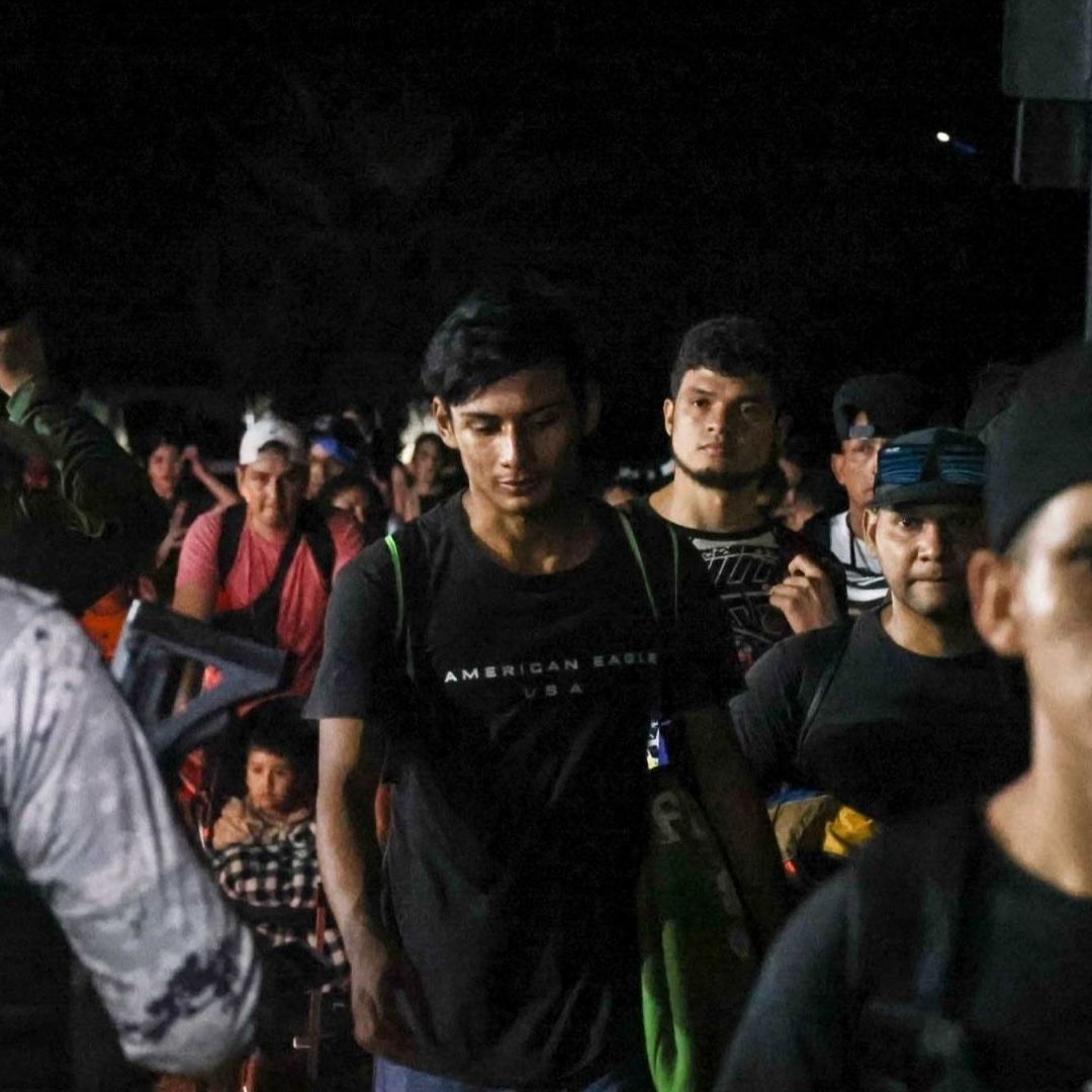 Nuevo Grupo de 200 Migrantes Sale en Caravana de Tapachula, Chiapas