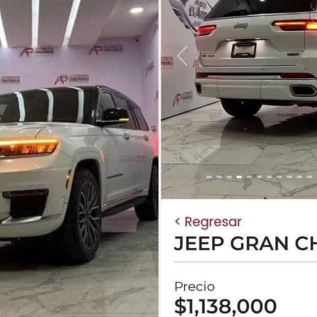 Camioneta Jeep Grand Cherokee Robada a la Venta en Agencia Automotriz Parra en Puebla