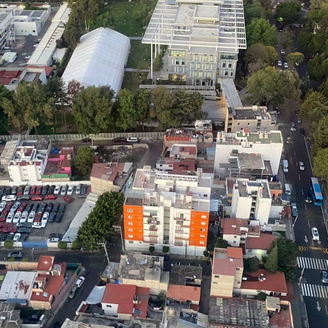 Vista desde el aire en CDMX por regreso a clases 2024