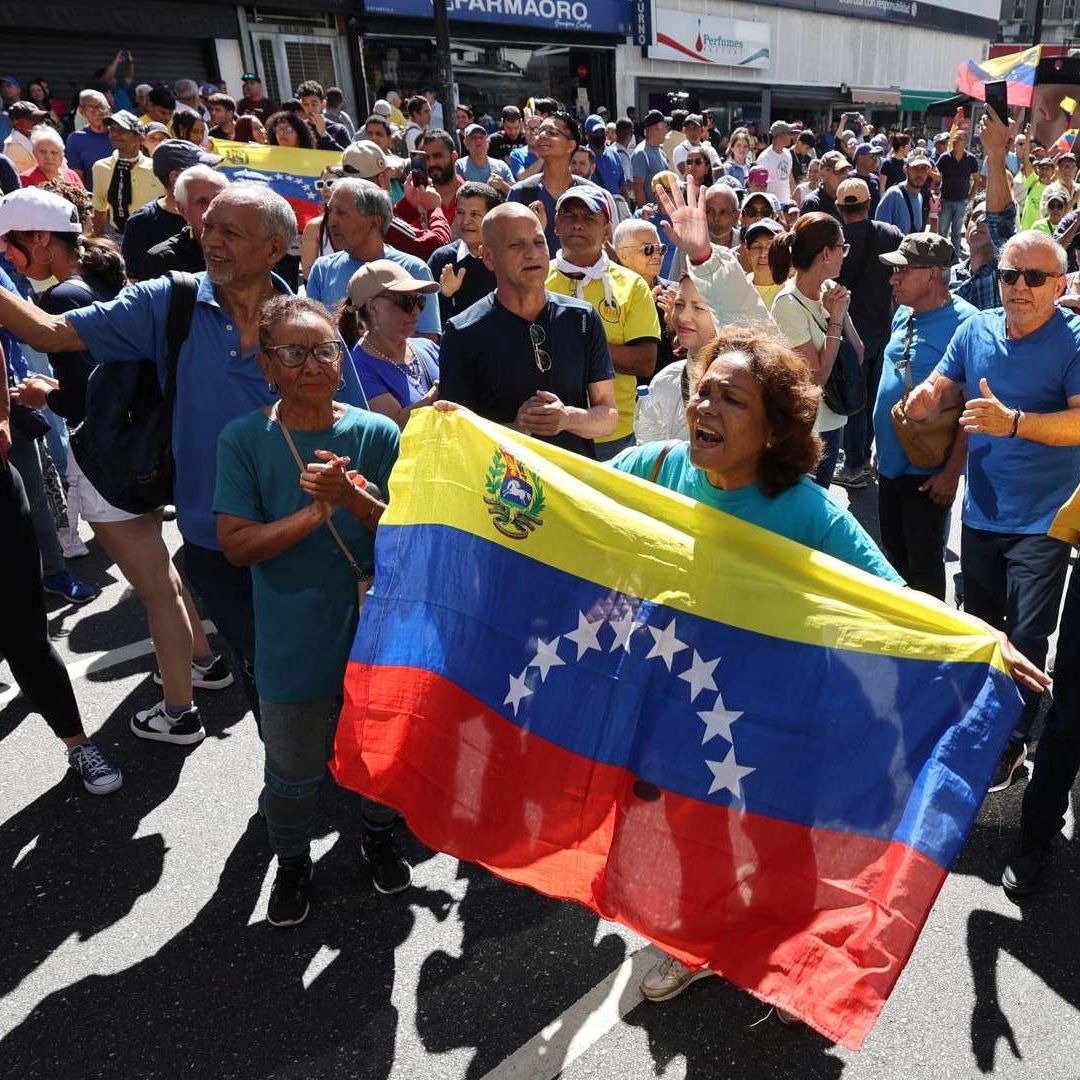 Protestas en Caracas, Venezuela