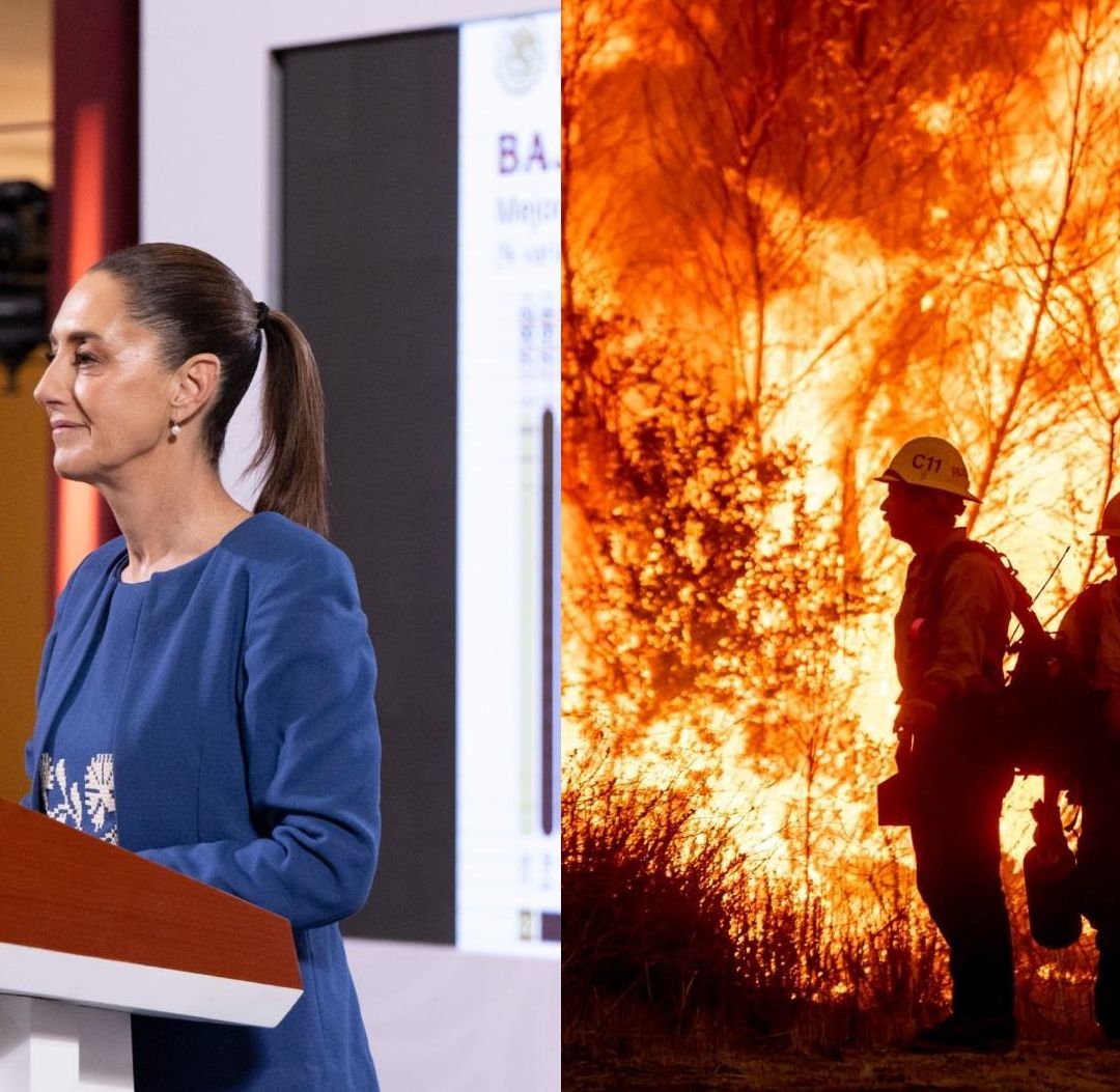 México Manda Ayuda a Los Ángeles por Incendios; Gobernador de California Agradece Apoyo