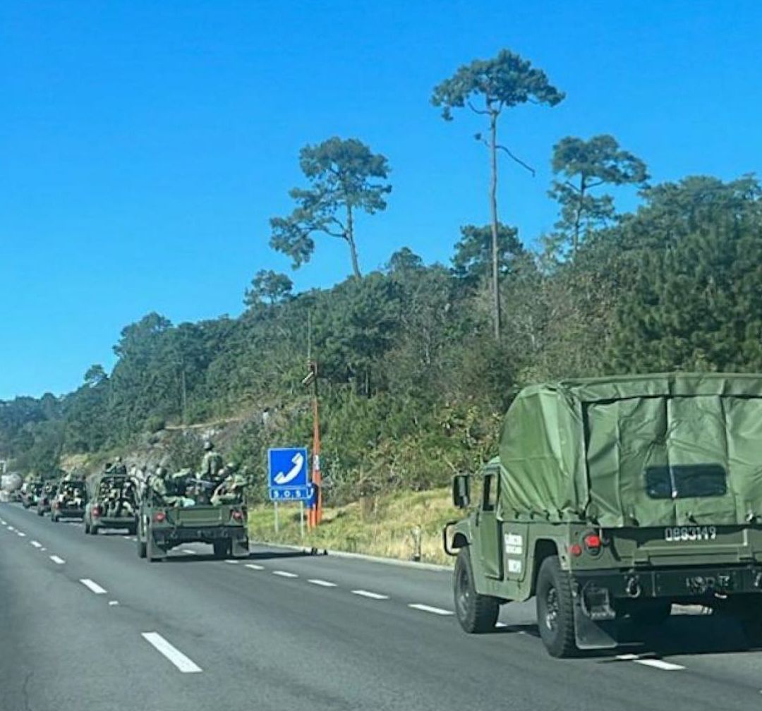 Llegan 200 Militares Más a Guanajuato para combatir la inseguridad.