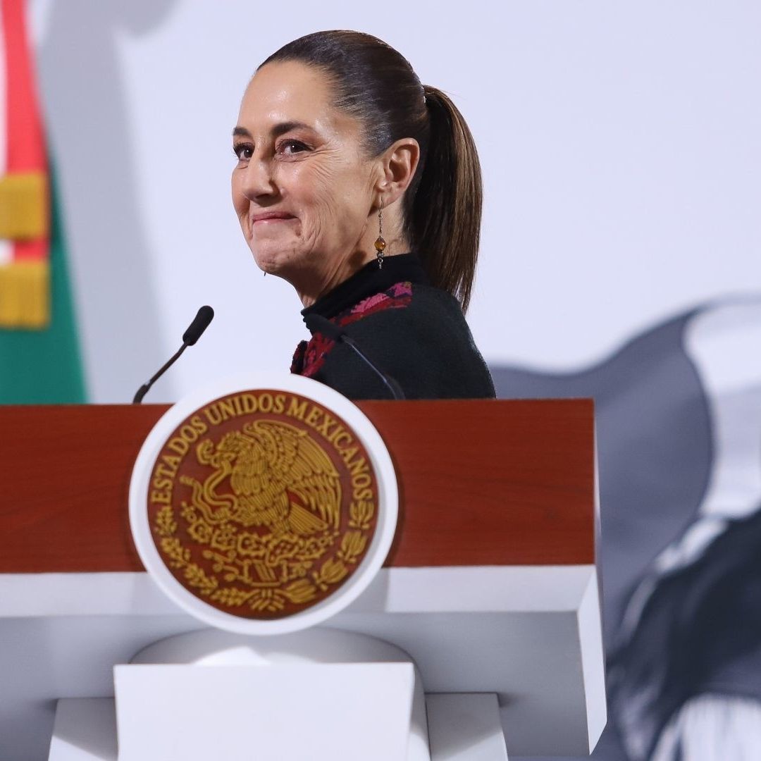 Claudia Sheinbaum ofrece informe por 100 días de gobierno.