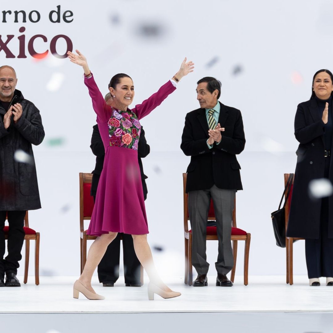 Claudia Sheinbaum llega a su Informe 100 Días