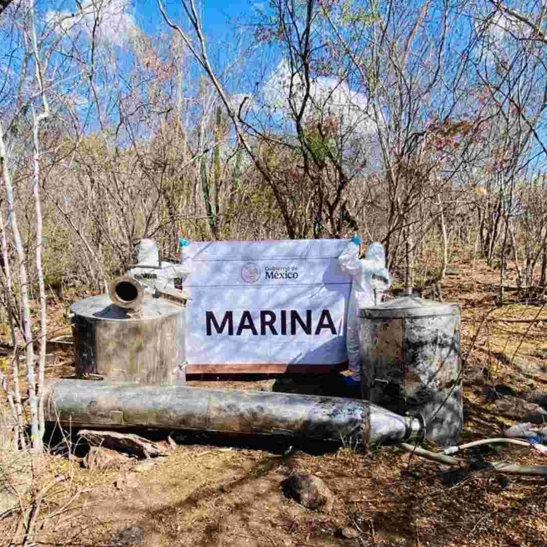 Localizan y Neutralizan Laboratorio Clandestino en Cosalá, Sinaloa
