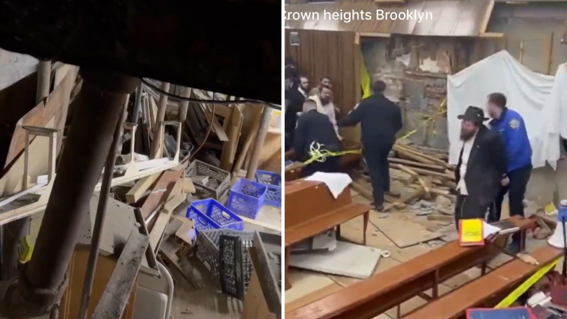 Hallan túneles en sinagoga de Nueva York