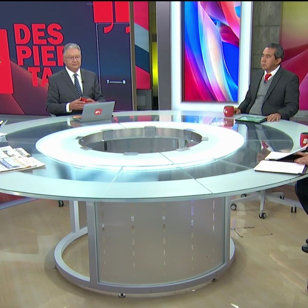 Guadalupe Taddei, presidenta consejera del INE, y Jorge Montaño, consejero, en entrevista en Despierta