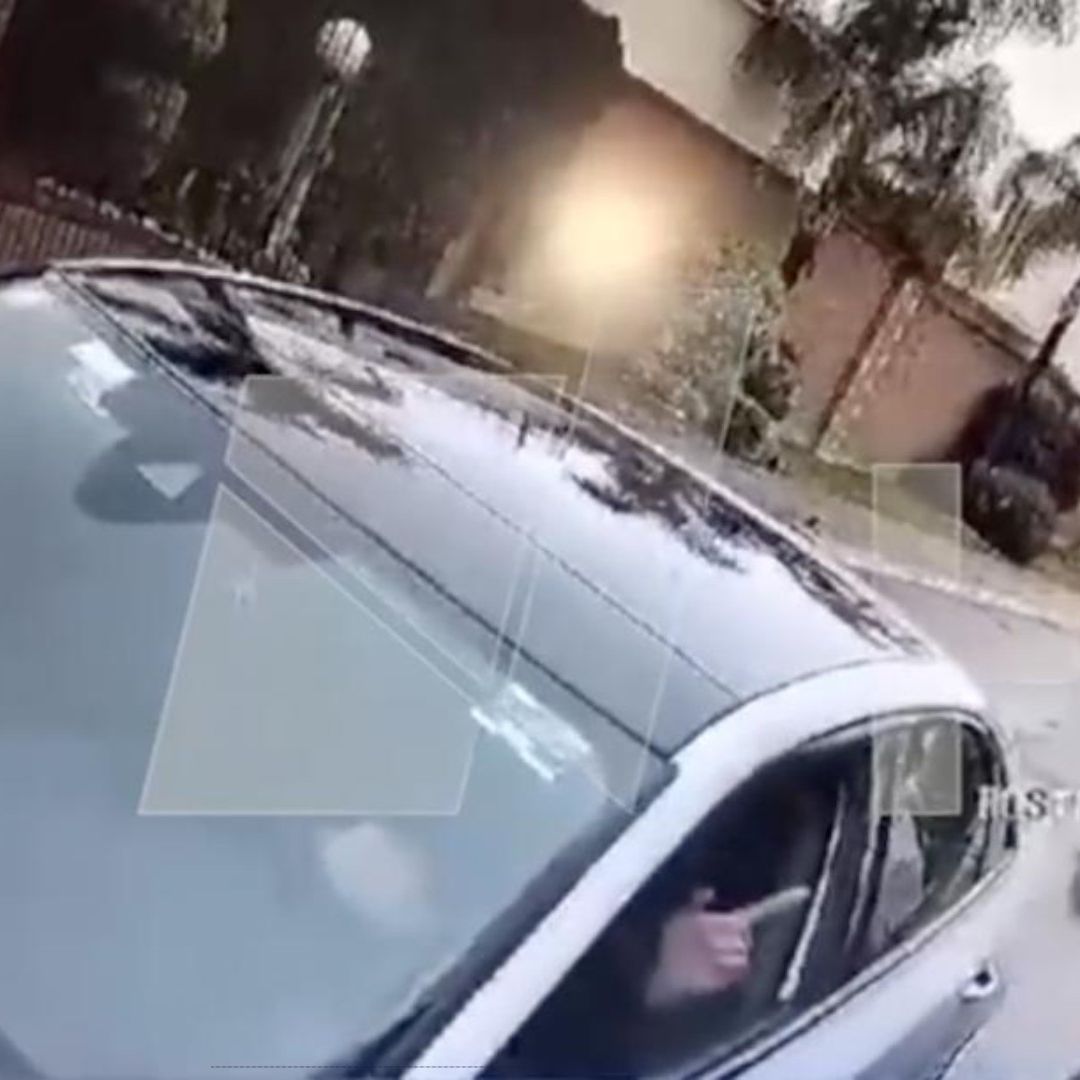 Discusión y Riña entre Visitantes y Guardias de Lomas de Angelópolis en Puebla