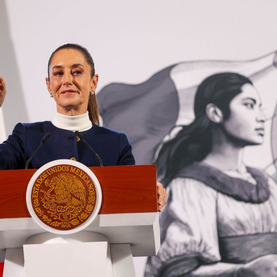 Sheinbaum en la conferencia mañanera de hoy 13 enero 2025