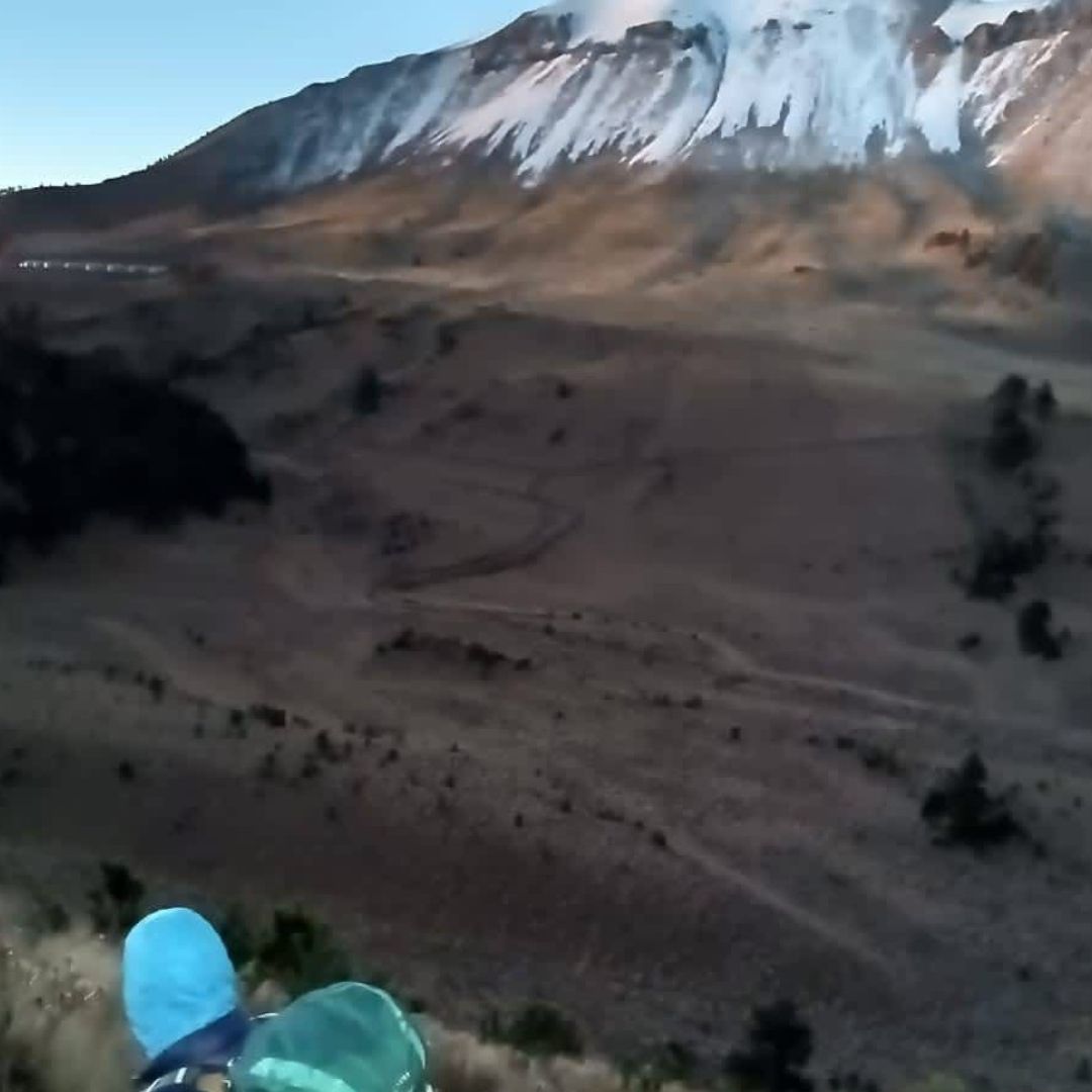 Protección Civil Busca Dos Alpinistas Extraviados en el Pico de Orizaba