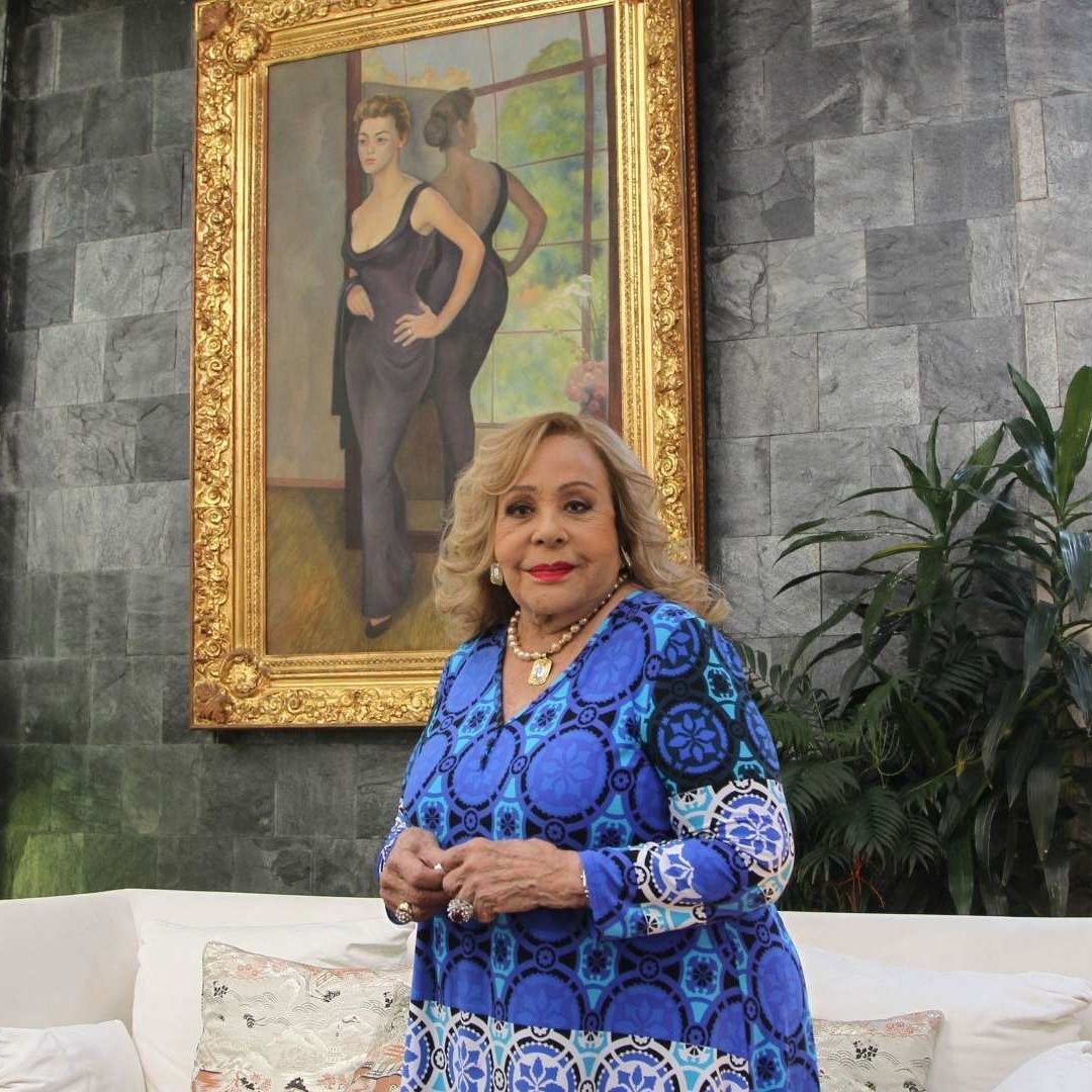 La actriz Silvia Pinal