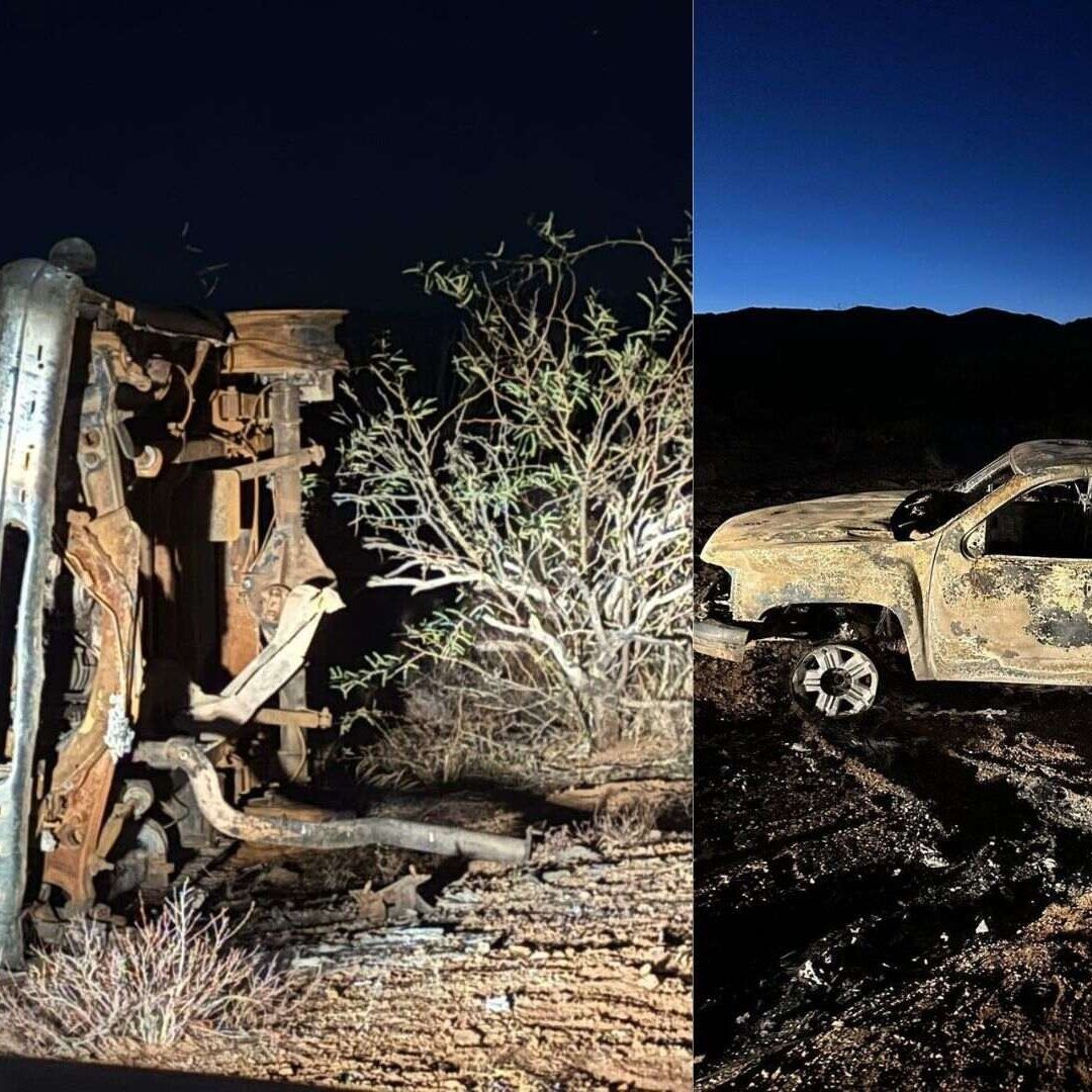 Colectivo Localiza Autos Incendiados en Desierto de Altar; Podrían Relacionarse a Desapariciones