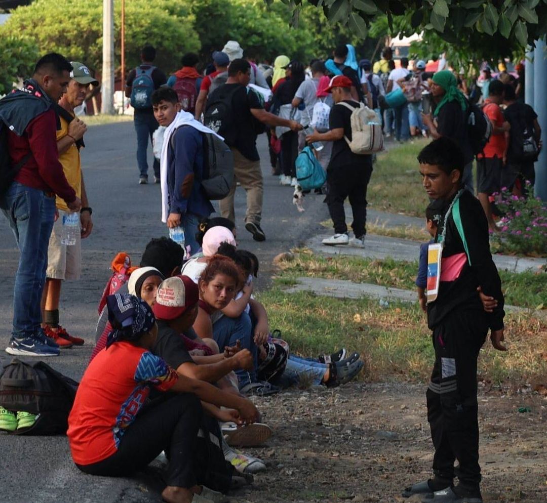 Nueva Caravana Migrante Llamada 'Éxodo Trump', Acelera el Paso para Llegar a la Frontera con EUA
