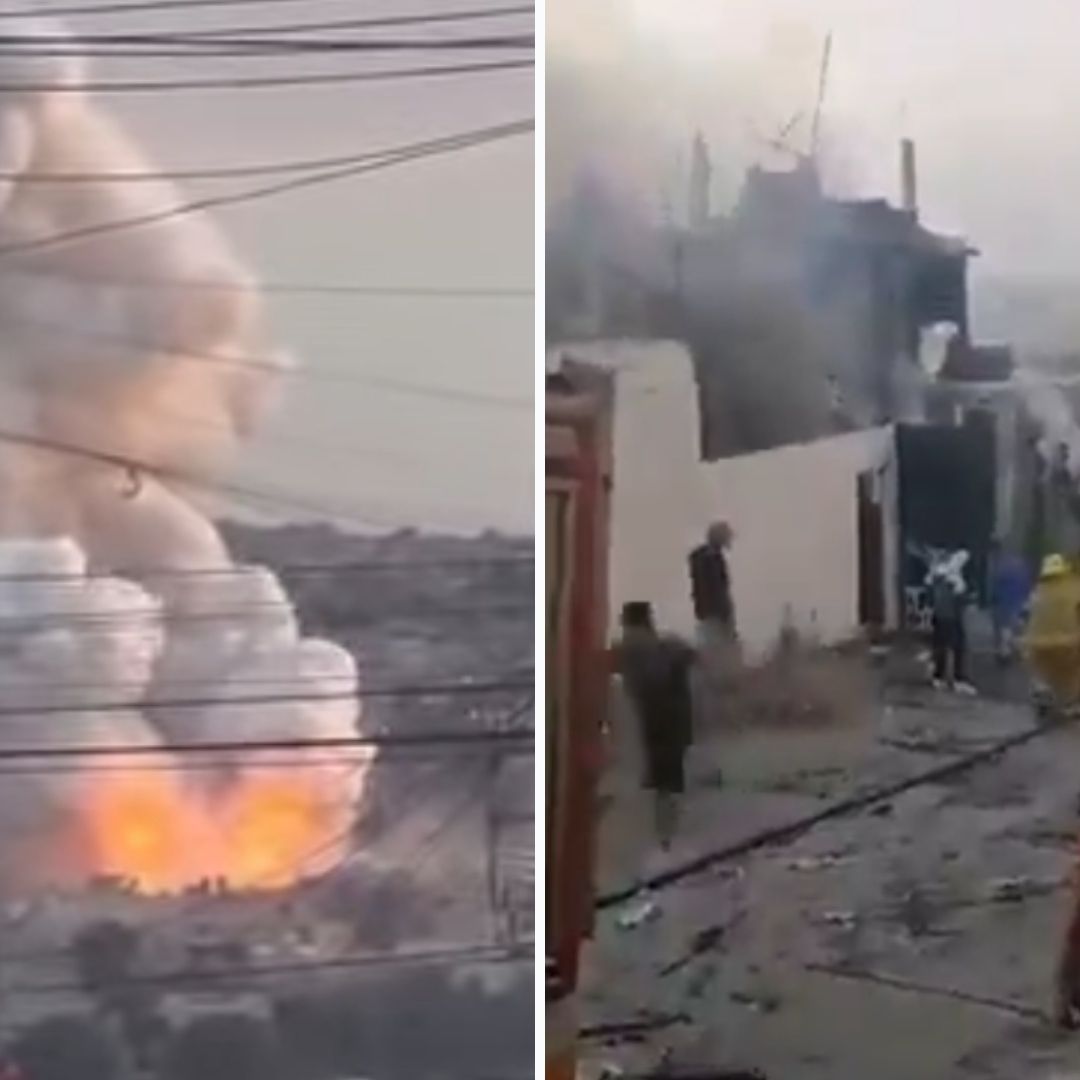 Explota Taller Clandestino de Pirotecnia en Chimalhuacán; Hay 6 Lesionados
