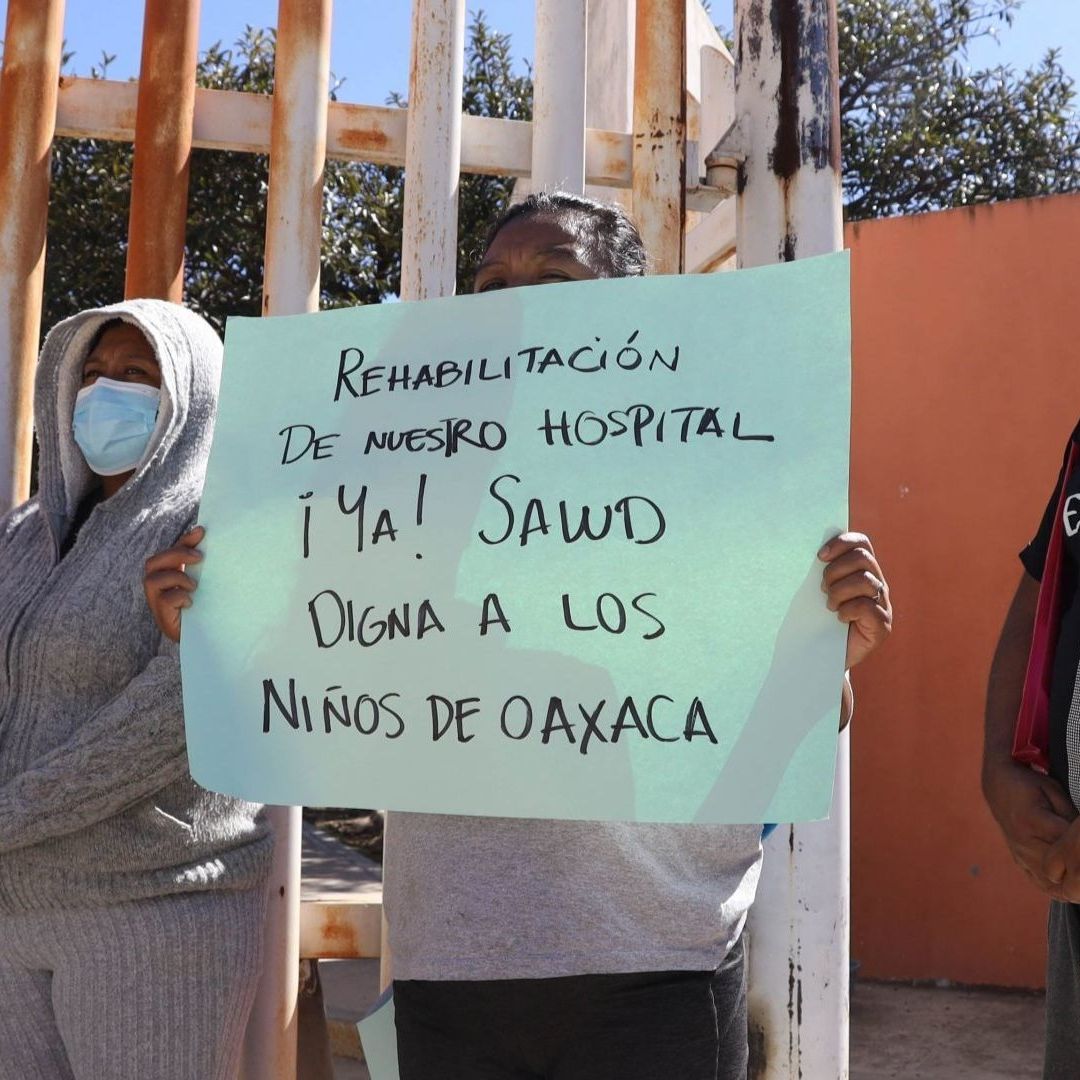Paro de Actividades en Hospital de la Niñez Oaxaqueña por Falta de Insumos Médicos
