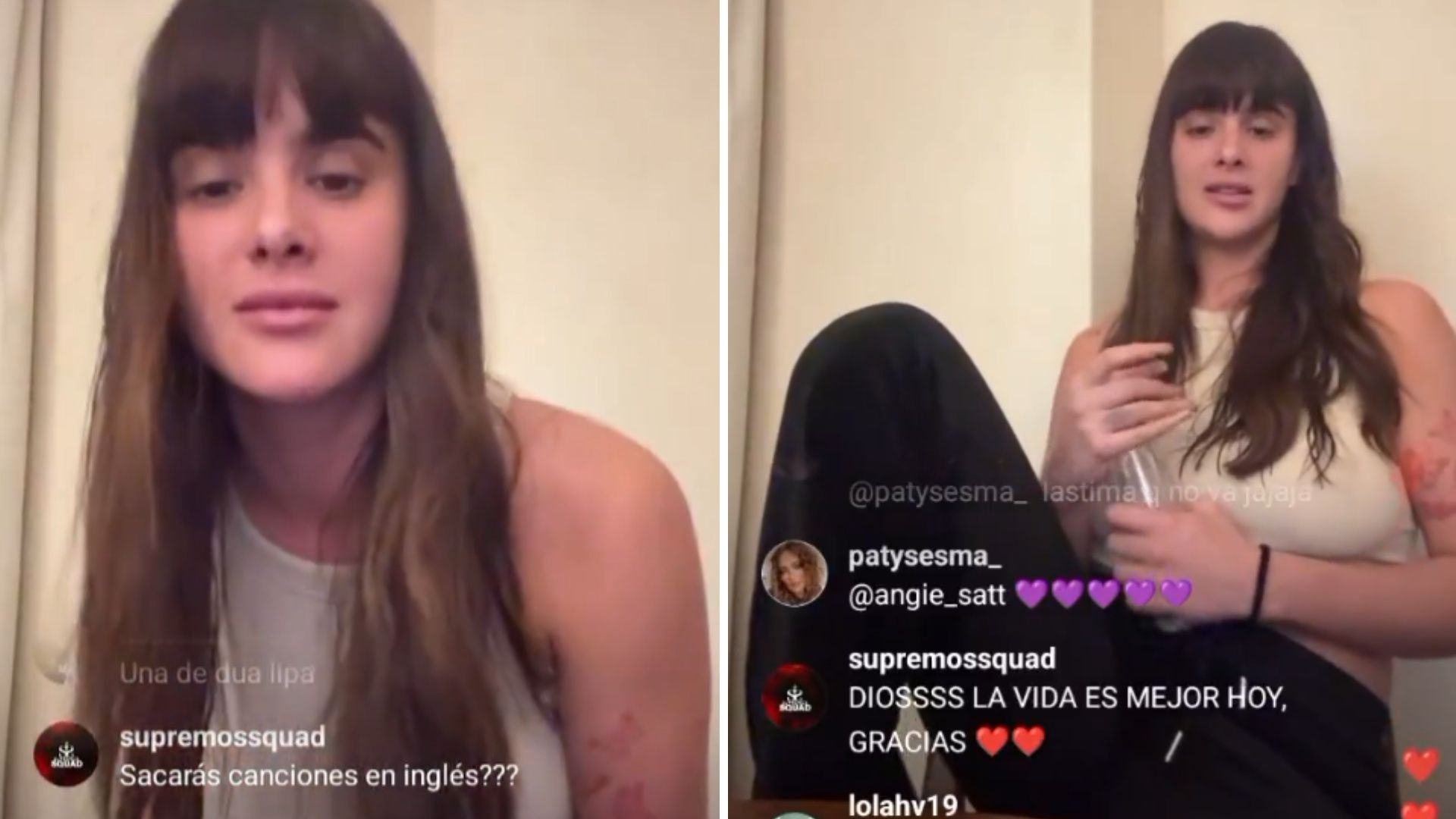 Gala Montes Ofrece Concierto Digital para Sus Fans; Así Canta a Capela