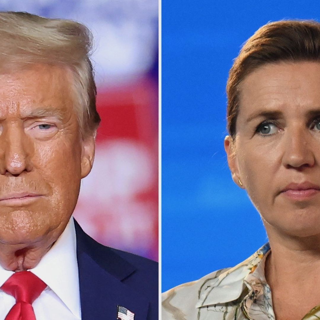 Donald Trump habla con primera ministra de Dinamarca