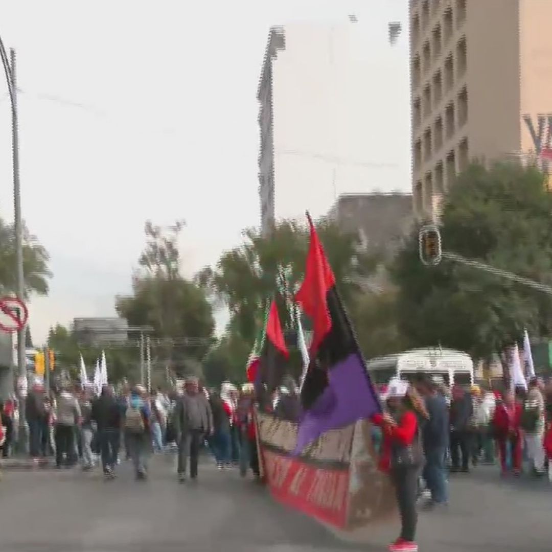 Integrantes del SME alistan una marcha a la Secretaría de Gobernación