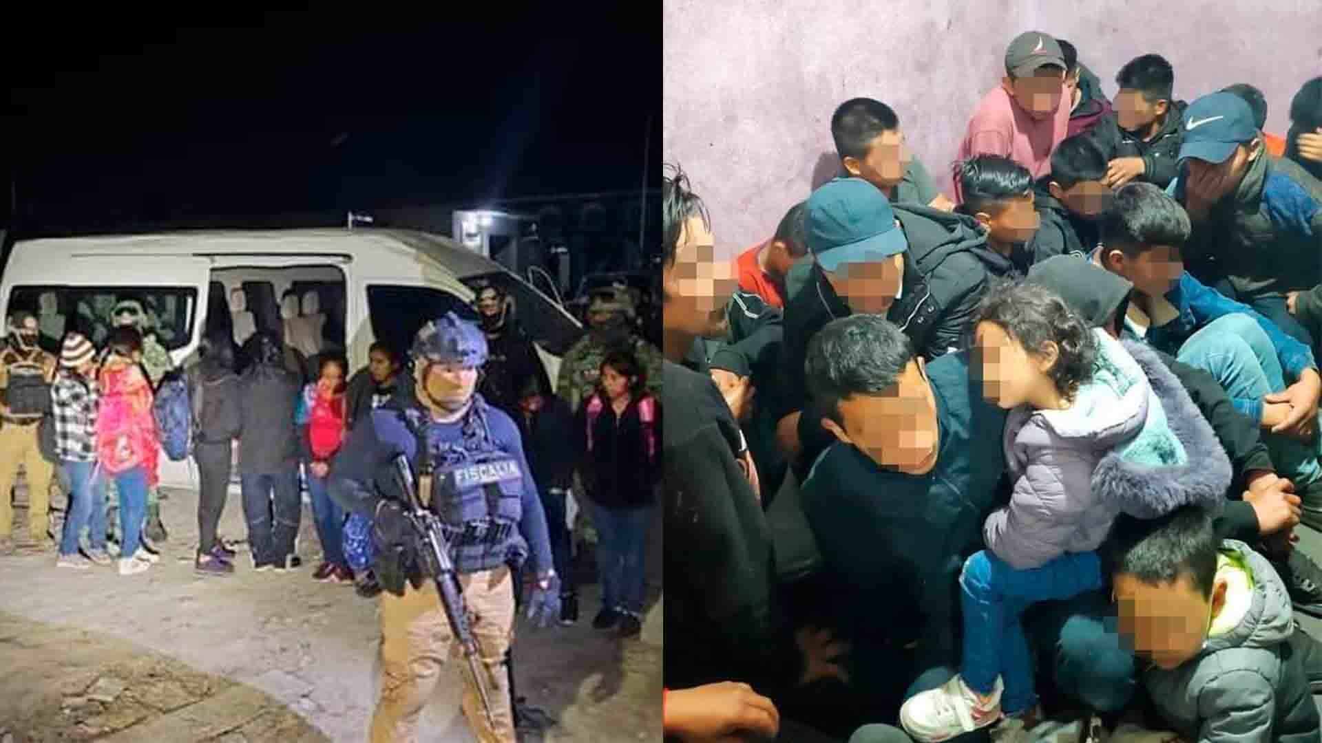 Realizan Rescate de 61 Migrantes en Reynosa
