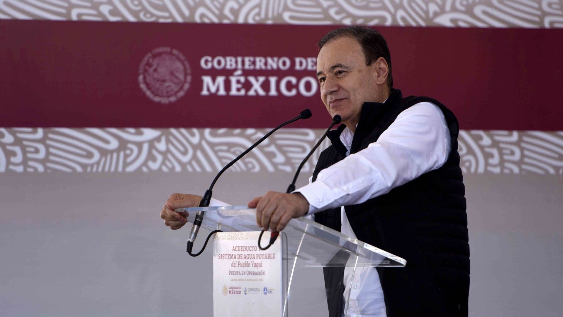 Alfonso Durazo, gobernador de Sonora, en medio de la polémica