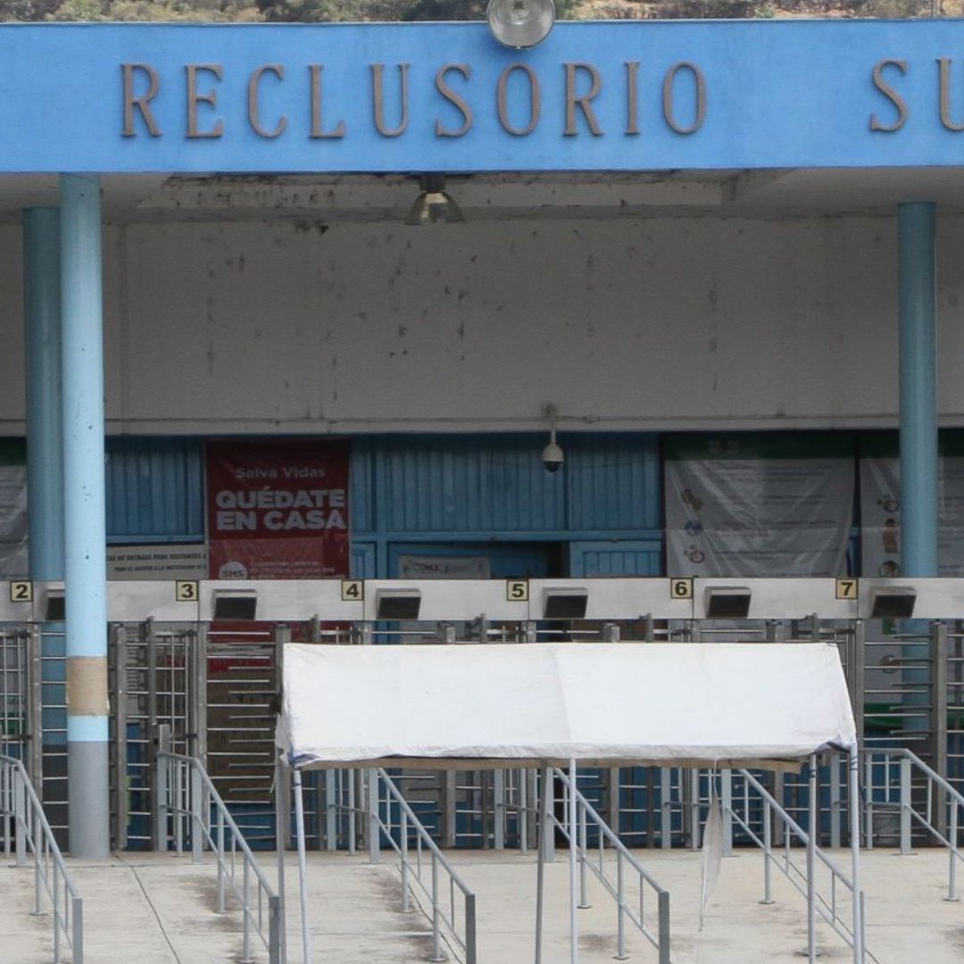 Un agujero de 20 centímetros fue localizado en una de las paredes del Reclusorio Sur, en CDMX