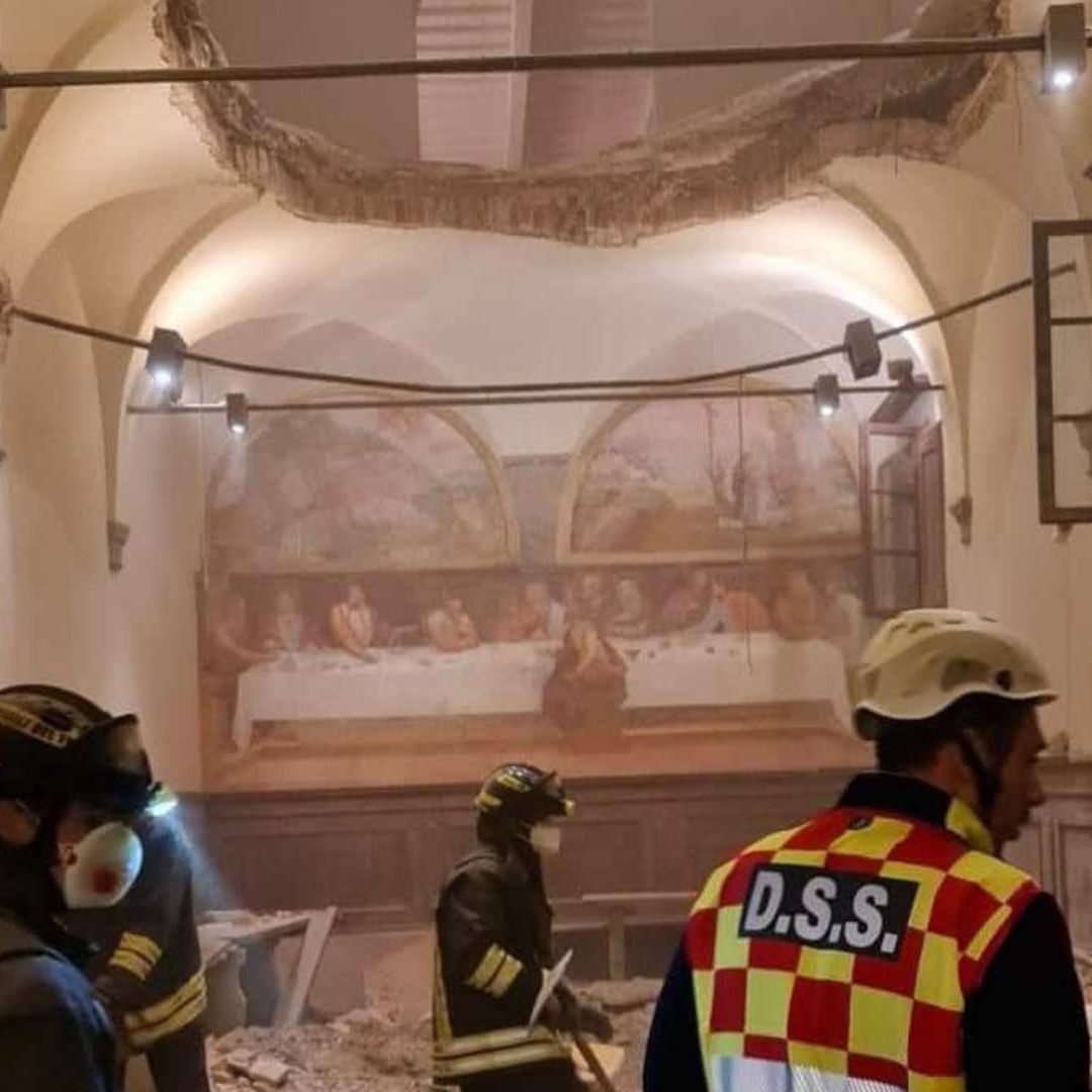 Derrumbe durante una boda en Italia deja más de 30 heridos