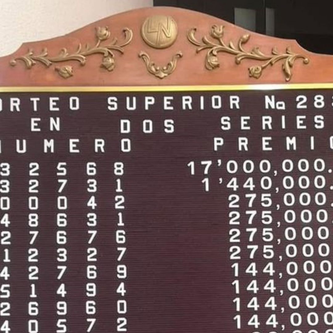 Dónde cayó el Premio Mayor del Sorteo Superior 2931 de la Lotería Nacional 17 de enero 2025