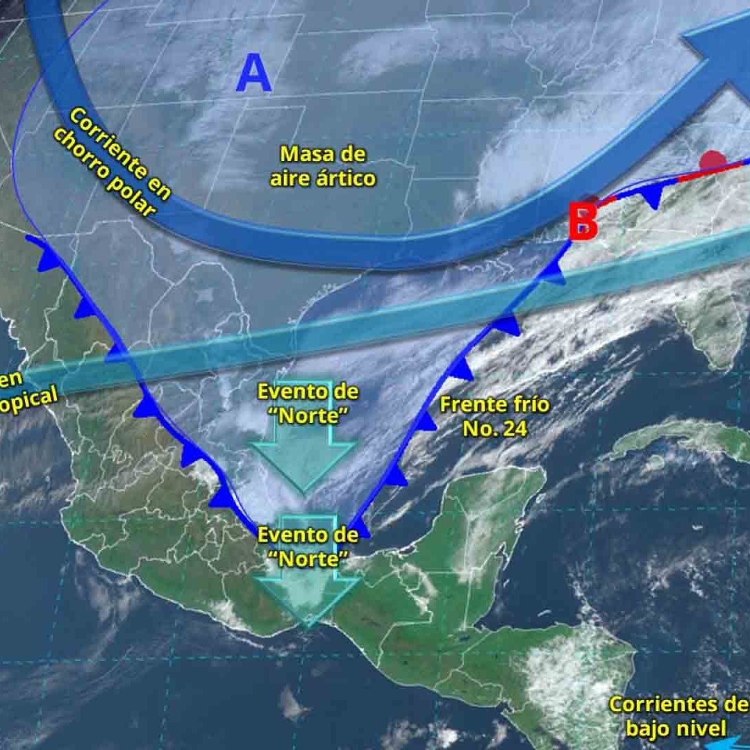 Frente Frío #24: Alertan por Posible Caída de Nieve en Tamaulipas ¿Cuánto Bajará la Temperatura?