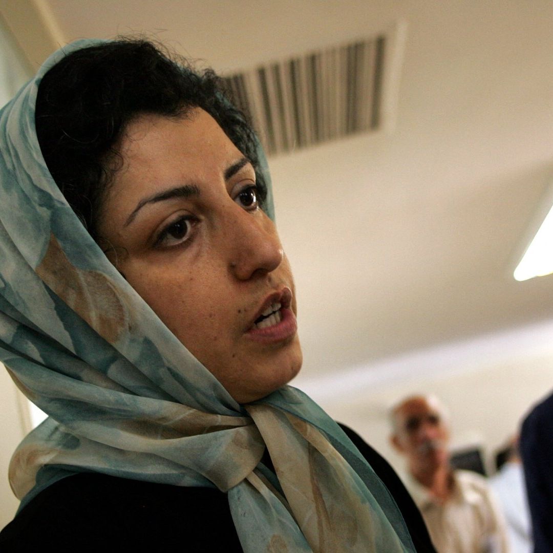 Narges Mohammadi, ganadora iraní del Premio Nobel de la Paz