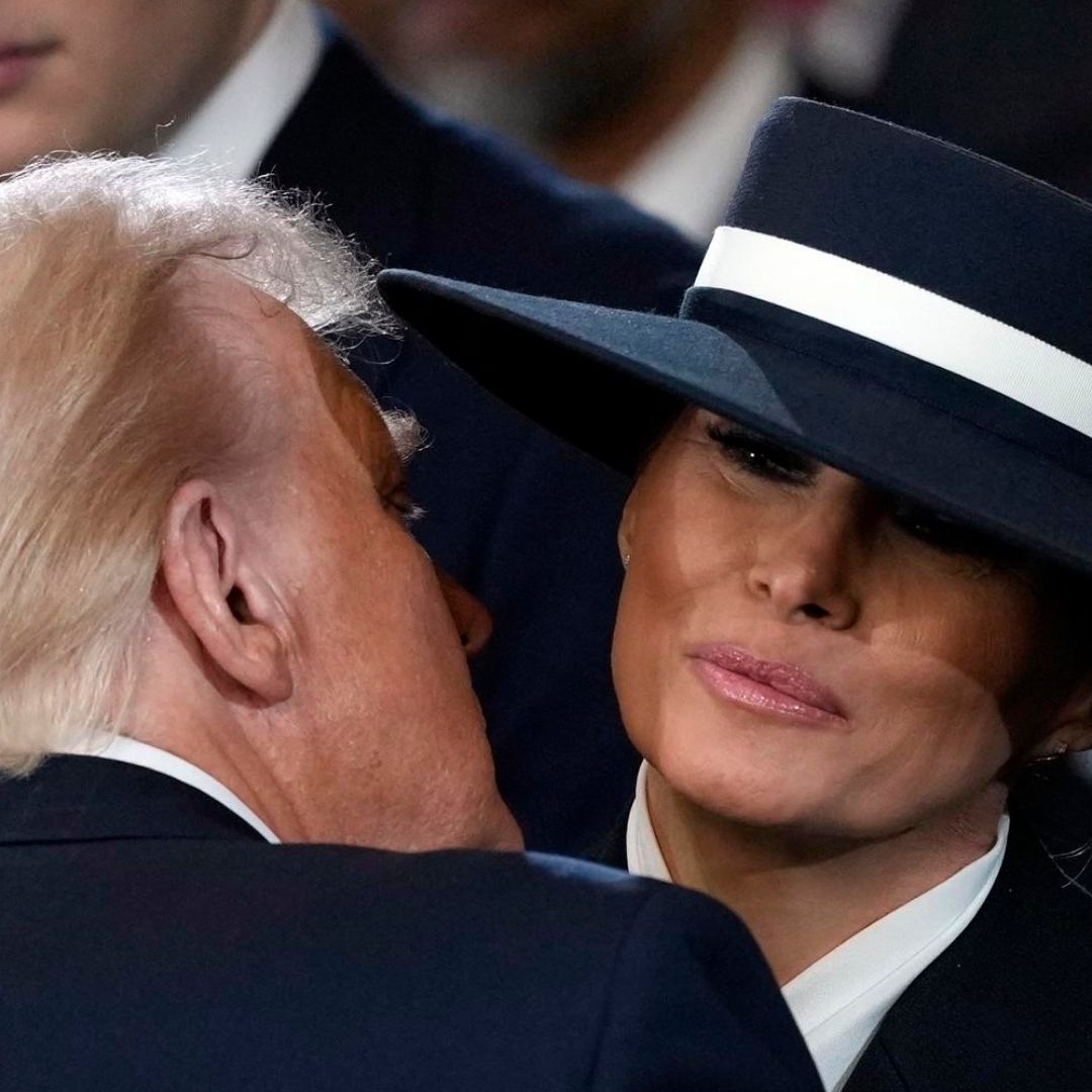 El sombrero de Melania Trump: qué marca es y cuánto cuesta
