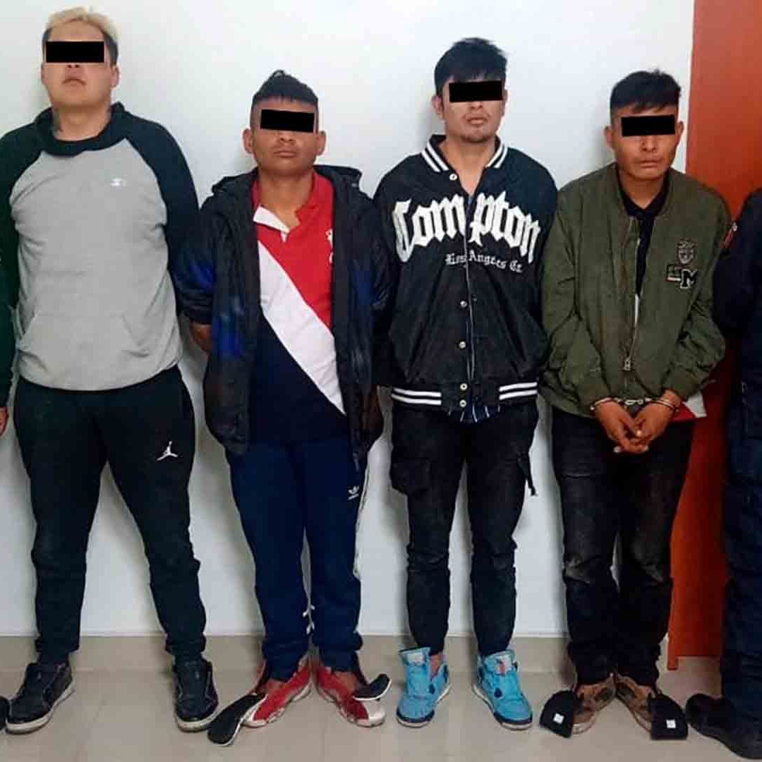 No se dieron a conocer sus nombres, les aseguraron armas de fuego.