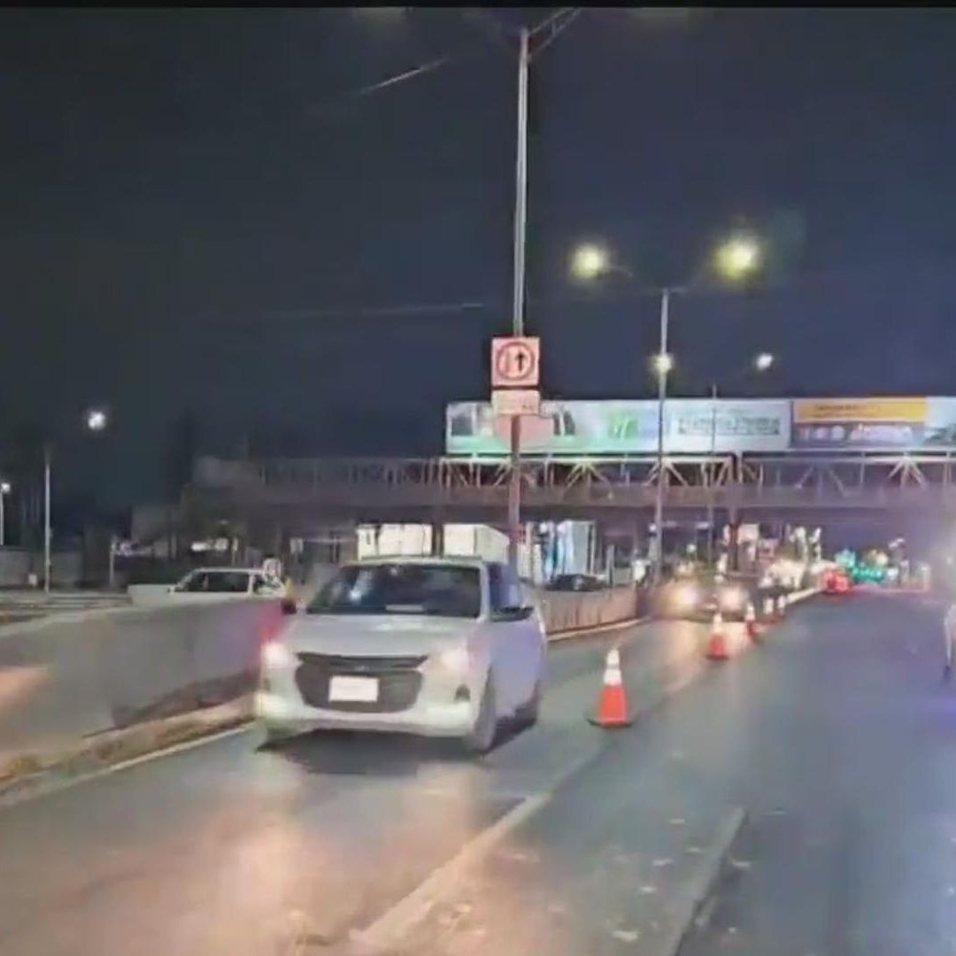 Abren Carril de Contraflujo en Gonzalitos de Norte a Sur
