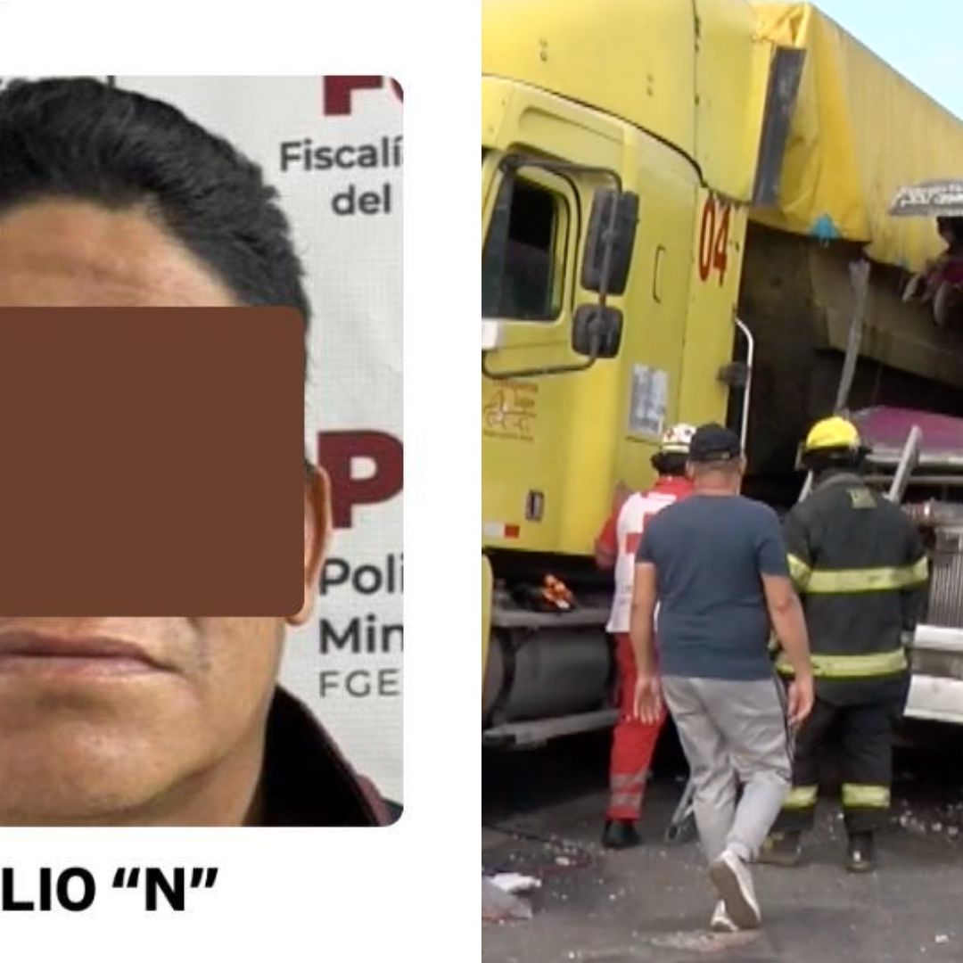 FGE de Veracruz detiene a Emilio "N" por accidente en la carretera Veracruz-Cardel