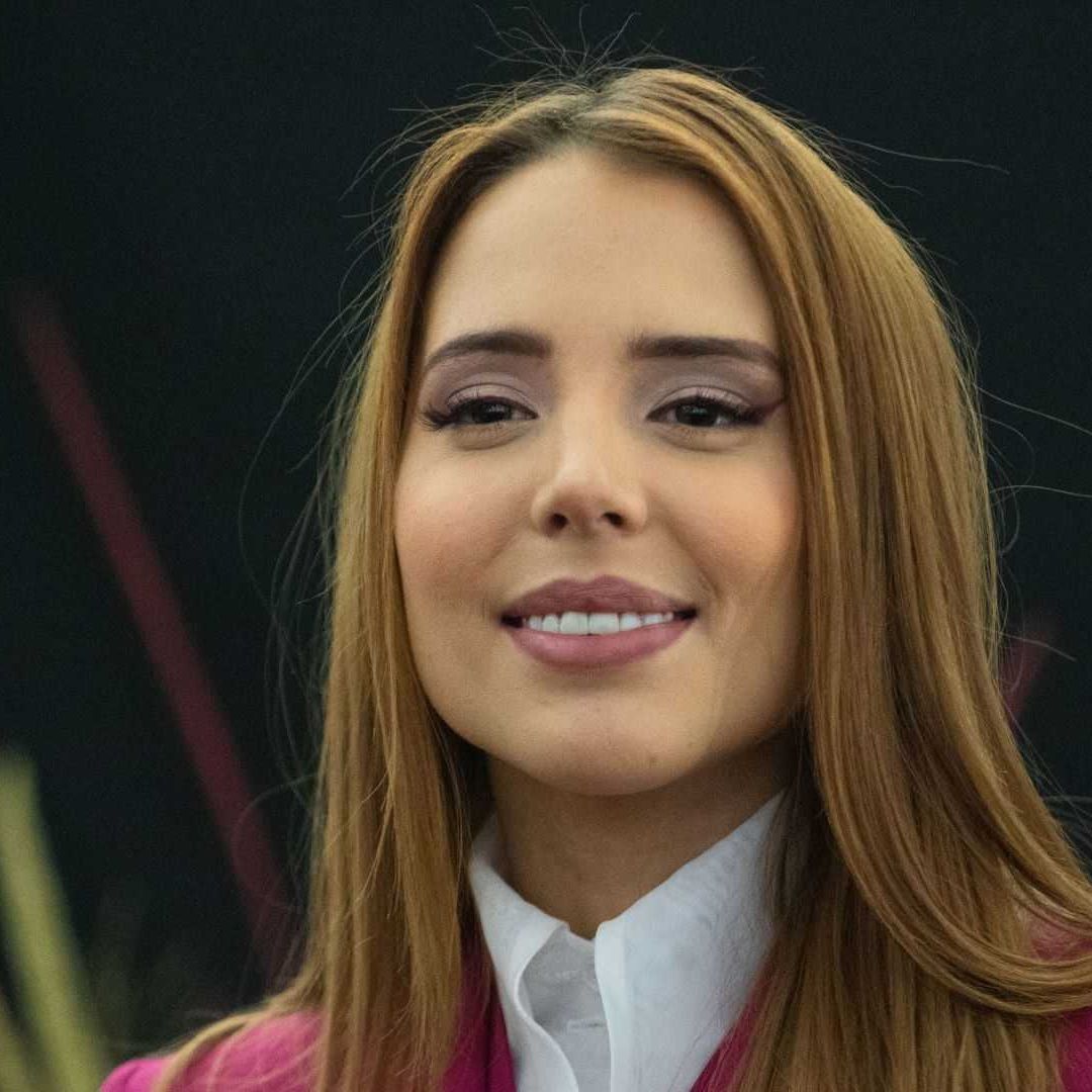 La cantante Majo Aguilar