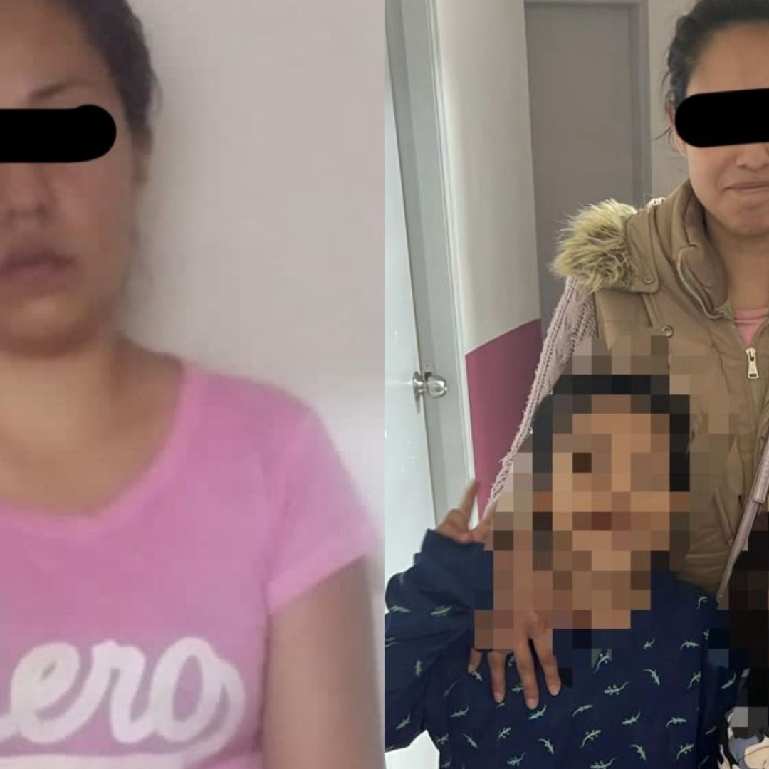 Detienen a Mujer Acusada de Golpear a sus Hijos con un Palo