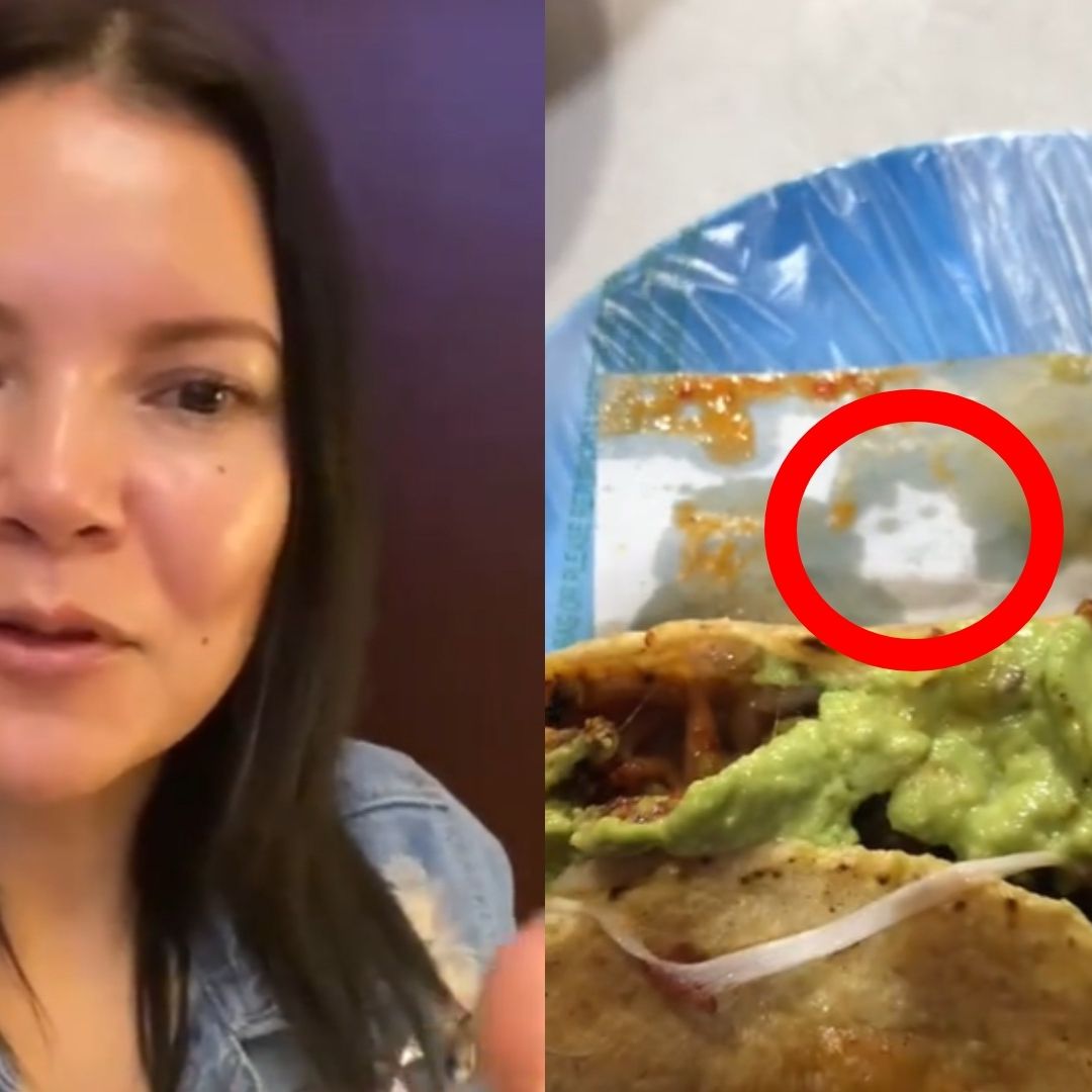 ¿Será? TikTokera Dice que Apareció Silueta de Juan Gabriel en el Papel de Su Taco